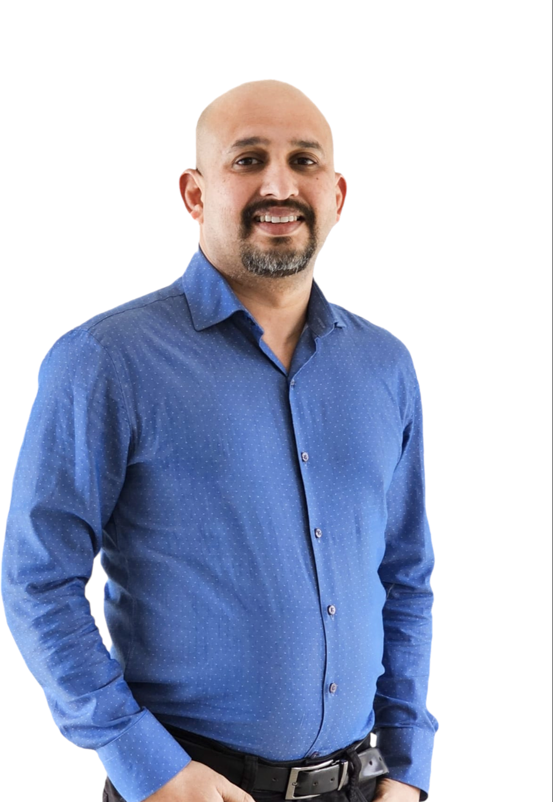 Portrait of Ajai Augustine, coach and founder of Pro Health Wellbeing
